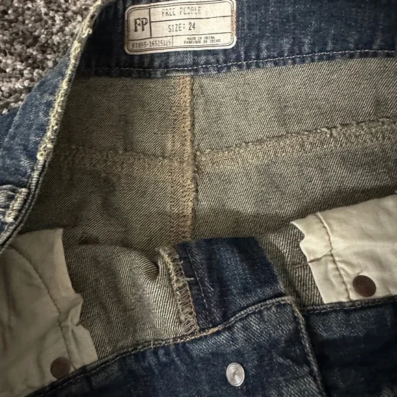 Free People Patchwork Women's Jeans